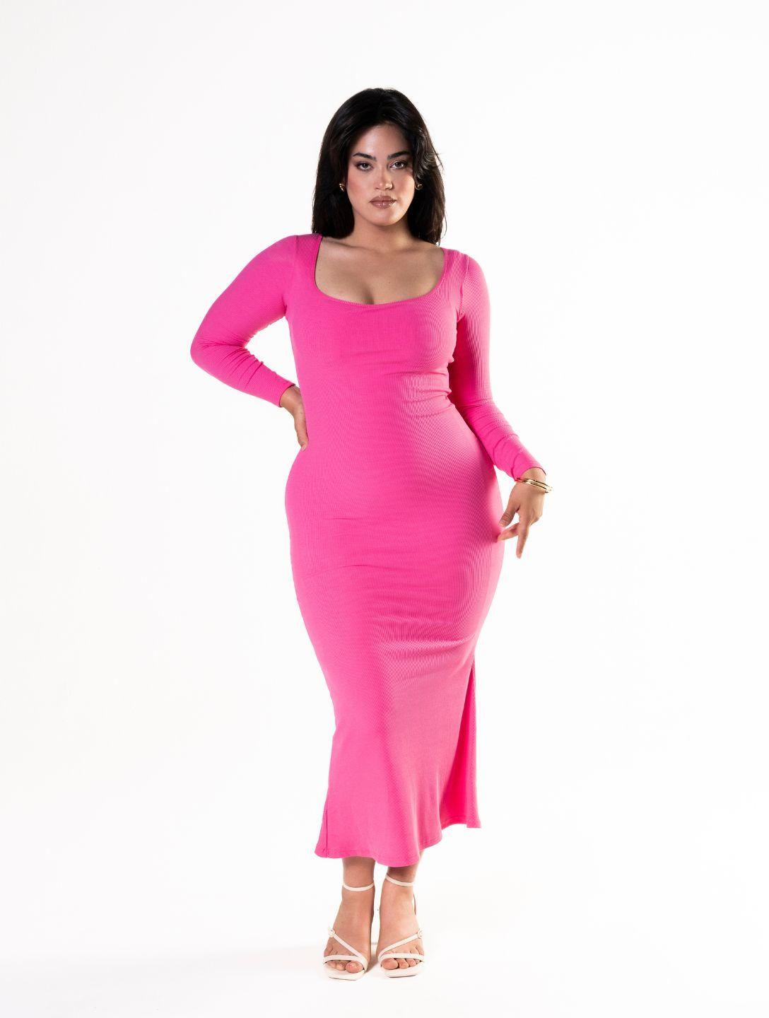 Sculpting Long Sleeve Shapewear Dress for Effortless Elegance