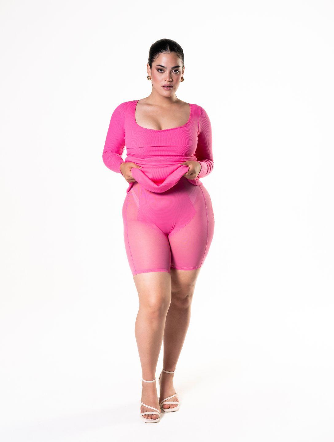 Sculpting Long Sleeve Shapewear Dress for Effortless Elegance
