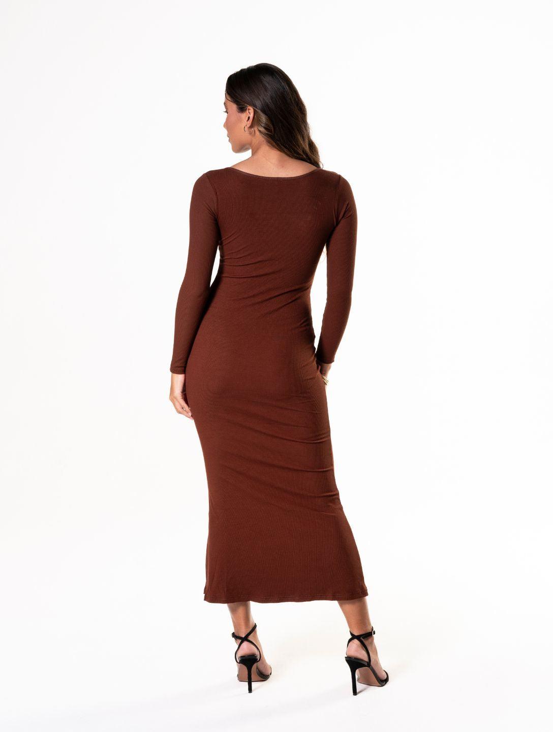 Sculpting Long Sleeve Shapewear Dress for Effortless Elegance