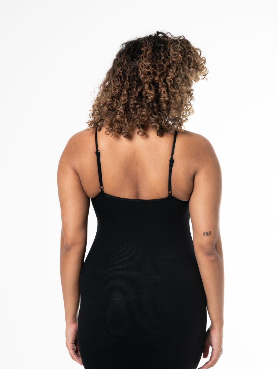 Sleek Shapewear Maxi Dress for Effortless Elegance