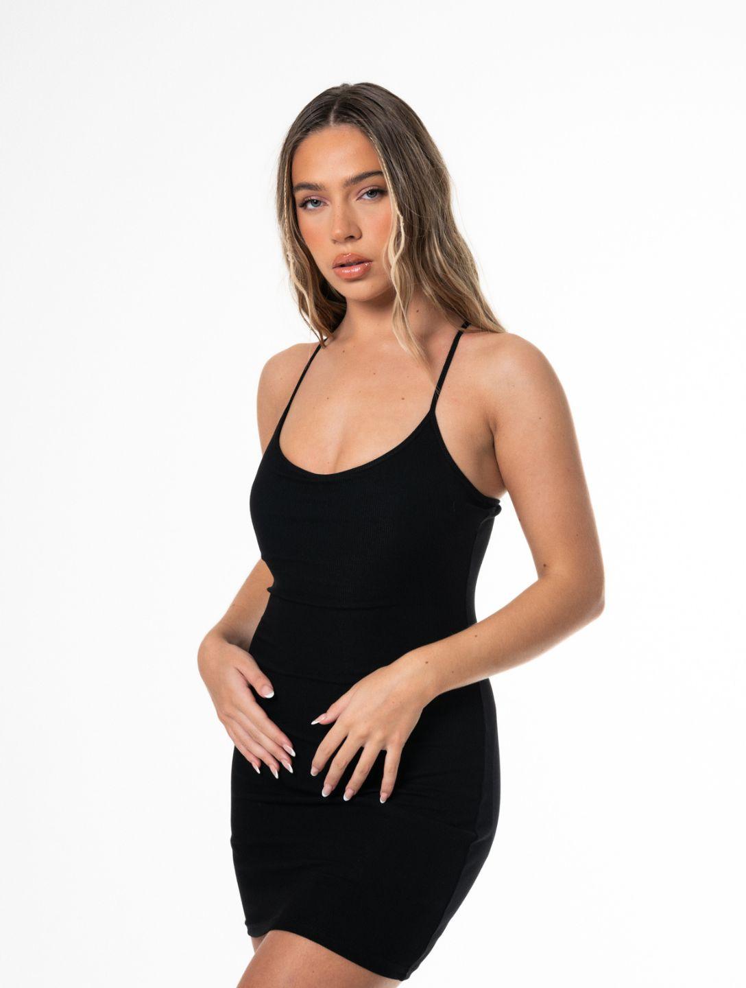 Sculpting Slip Mini Dress for Effortless Elegance