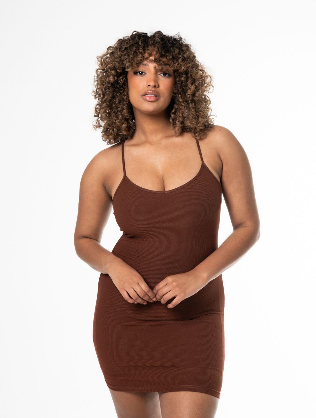 Sculpting Slip Mini Dress for Effortless Elegance