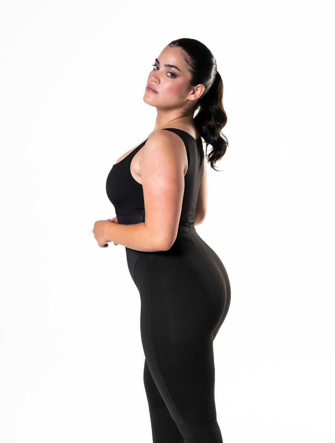 Sleek Front-Zip Catsuit for Ultimate Style and Comfort