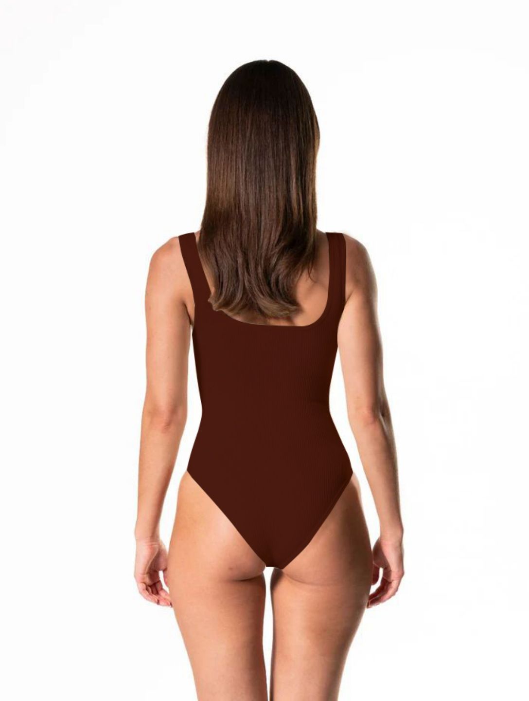 Sculpting Ribbed Shapewear Bodysuit for Ultimate Contour