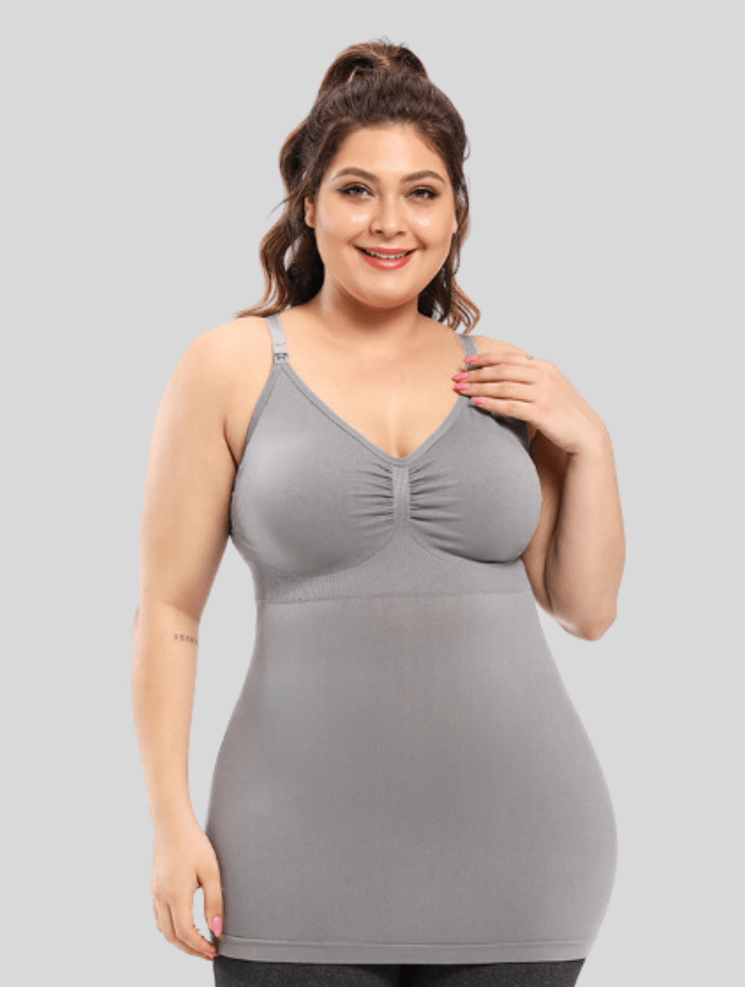 Stylish Nursing Bodysuit for Comfort and Convenience