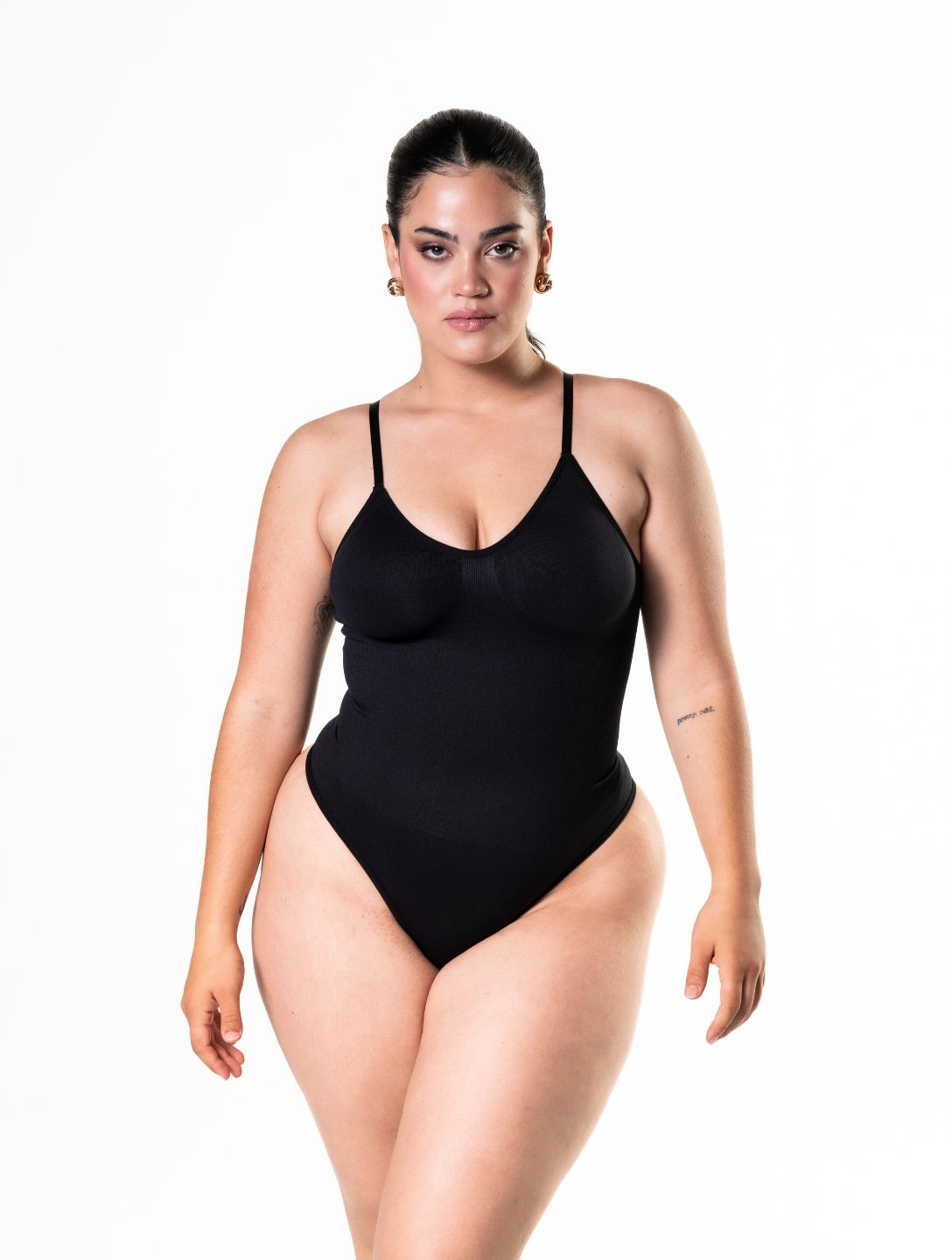Sculpting Low Back Thong Bodysuit for a Flawless Fit