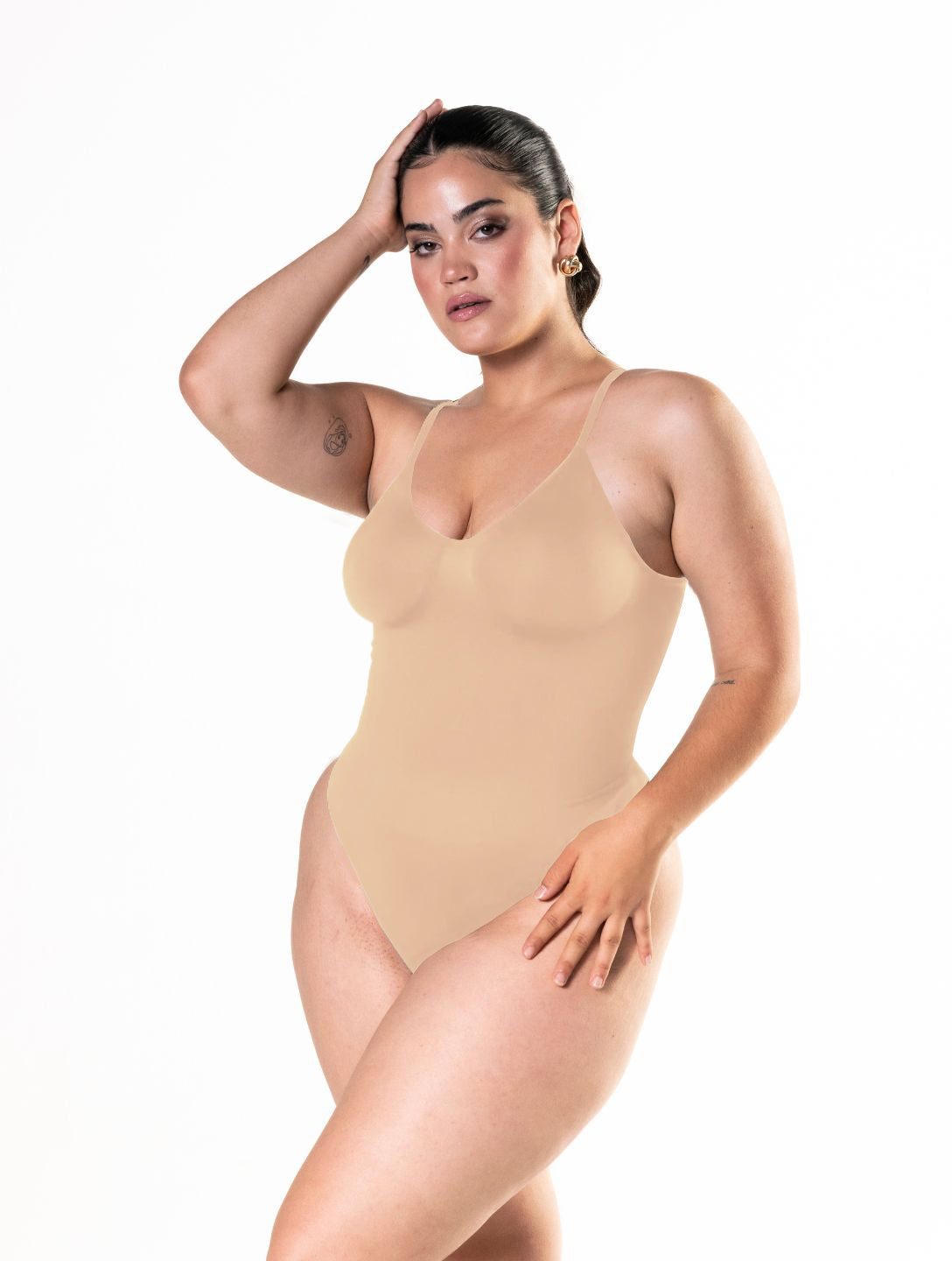 Sculpting Low Back Thong Bodysuit for a Flawless Fit