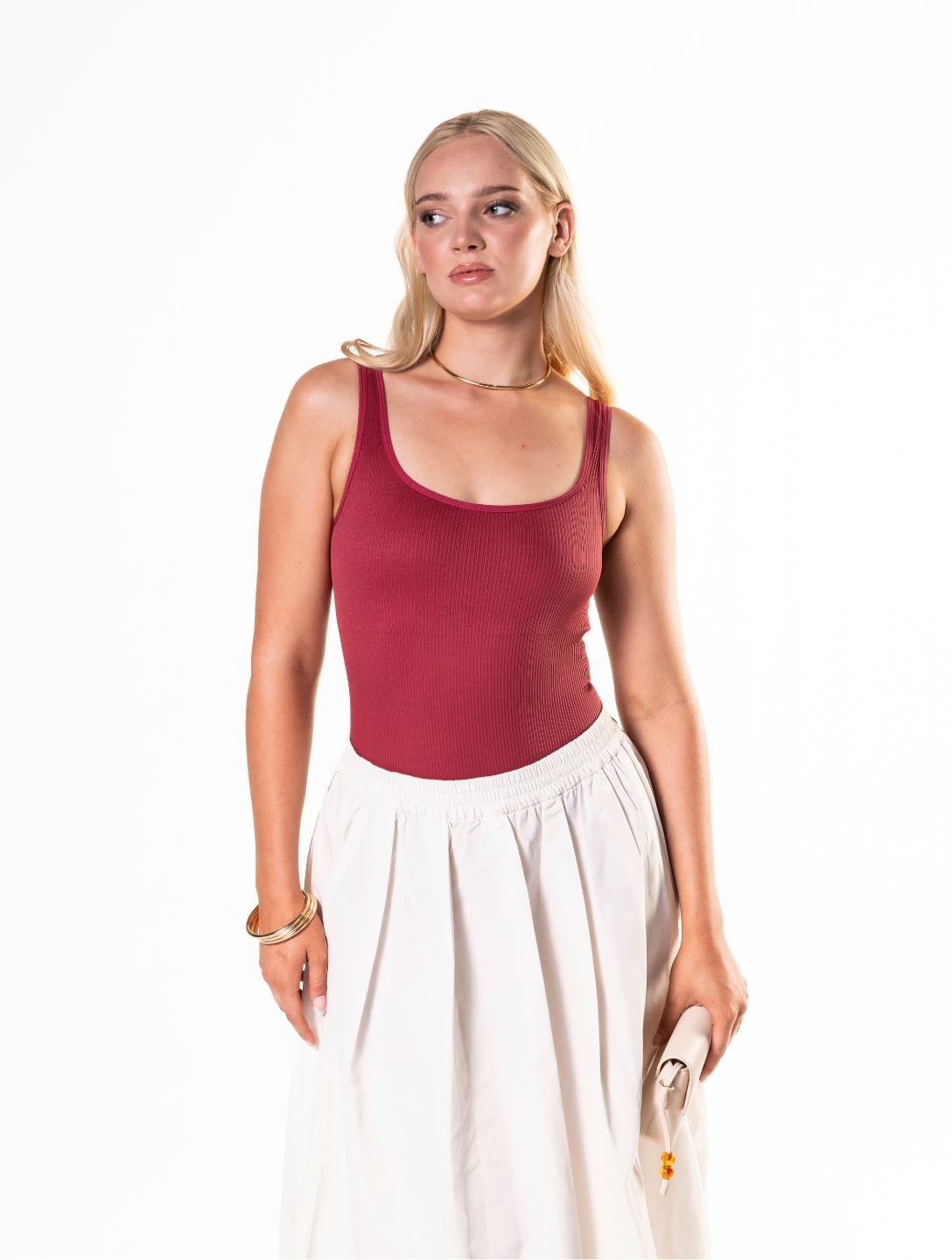 Sculpting Ribbed Shapewear Bodysuit for Ultimate Contour