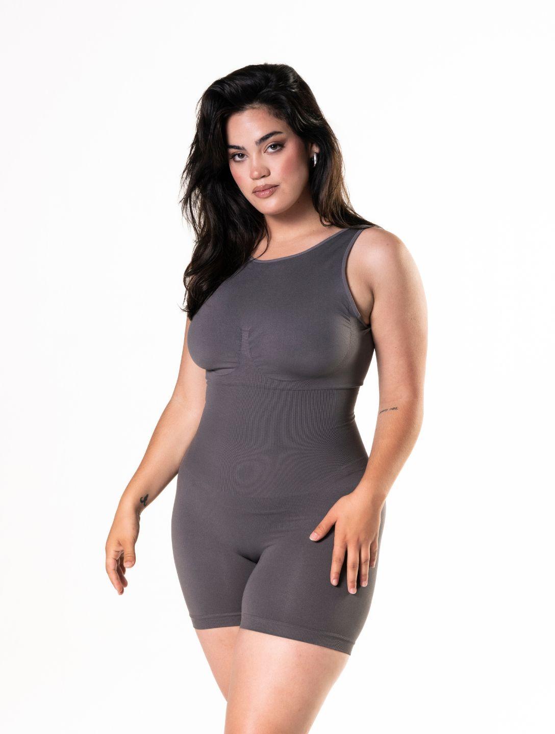 Chic Low Back Round Neck Bodysuit