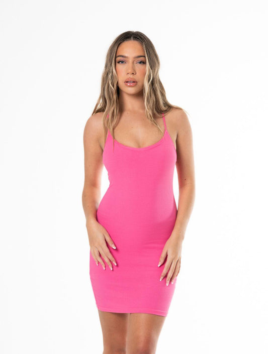 Sculpting Slip Mini Dress for Effortless Elegance